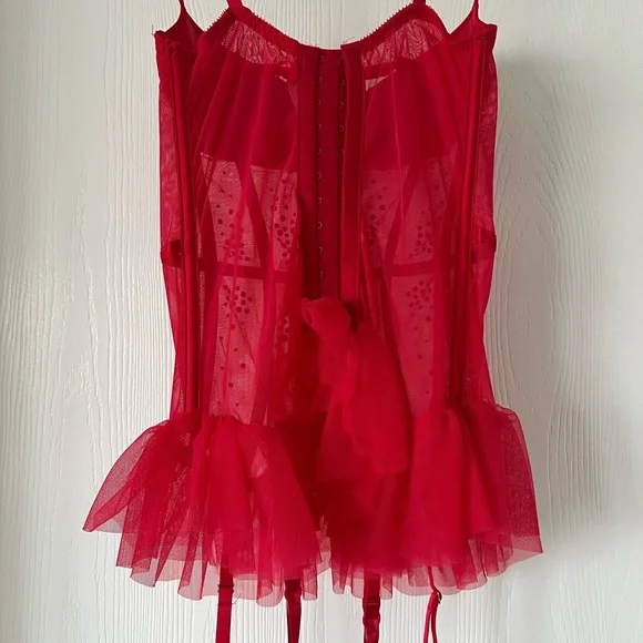 Victoria’s Secret Teddy - Red - Picture 4 of 5